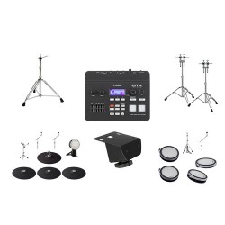 Yamaha DTX760HWK, DTX700 Drum Module with Drum Pads and Hardware Kit