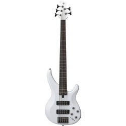 Yamaha TRBX305 300-Series 5-String Electric Bass (White)