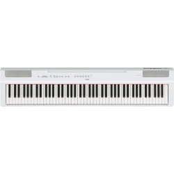 Yamaha P-125 88-Note Digital Piano with Weighted GHS Action (White)