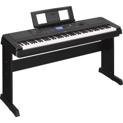 Yamaha DGX-660 Portable Grand Digital Piano (Black)