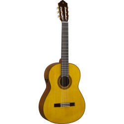 Yamaha | Yamaha CG TransAcoustic Nylon-String Acoustic/Electric Classical Guitar (Natural)