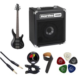 Yamaha TRBX305 5-String Electric Bass Starter Kit (Black)