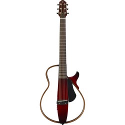 Yamaha | Yamaha SLG200S Steel-String Silent Guitar (Crimson Red Burst)