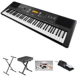 Yamaha PSR-EW300 76-Key Portable Keyboard Essential Kit