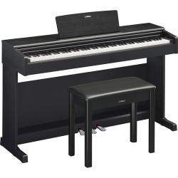 Yamaha | Yamaha Arius YDP-144B Traditional Console Digital Piano with Bench (Black Walnut)