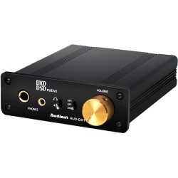 DACs | Digital to Analog Converters | Audinst HUD-DX1B Compact High-Resolution, DSD-Capable USB DAC (Black)