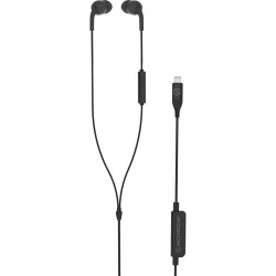 In-ear Headphones | Scosche IDR301L-XU2 In-Ear Headphones with Lightning Connector (Black)