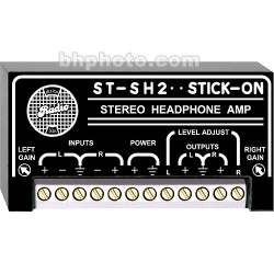 Hoofdtelefoonversterkers | RDL ST-SH2 - Stick-On Series Stereo Headphone Amplifier