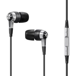 Denon AH-C620R In-Ear Headphones with Remote and Microphone (Black)