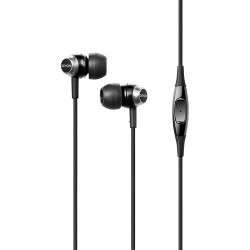 Oordopjes | Denon AH-C50MABK Music Maniac In-Ear Headphones (Black)
