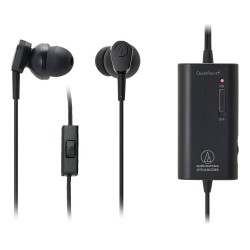 Audio-Technica Consumer ATH-ANC33iS QuietPoint Active Noise-Cancelling In-Ear Headphones