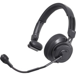 Audio-Technica Single-Ear Broadcast Headset with Hypercardioid Dynamic Boom Microphone