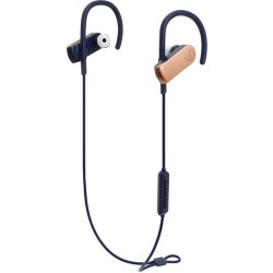 Audio-Technica Consumer ATH-SPORT70BT SonicSport Wireless In-Ear Headphones (Rose Gold)