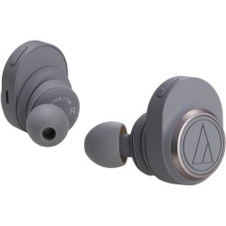 Audio-Technica Consumer ATH-CKR7TW True Wireless In-Ear Headphones (Gray)