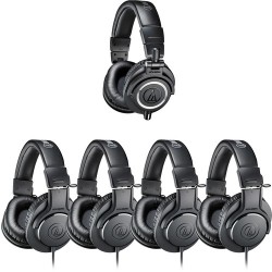 Audio-Technica ATH-PACK5 Monitor Headphones Pack (5 Headphones)