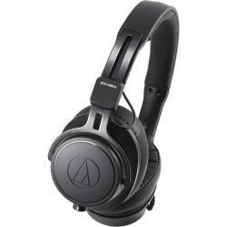 On-ear Headphones | Audio-Technica ATH-M60x Professional Monitor Headphones (Black)