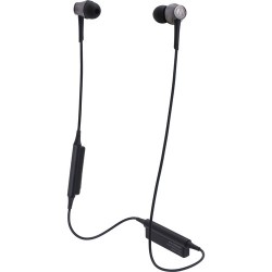 Audio-Technica Consumer ATH-CKR55BT Sound Reality Wireless In-Ear Headphones (Black)