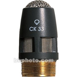 Akg | AKG CK33 Modular Hyper-Cardioid Microphone Capsule for GN Series, HM 1000 and LM 3 Microphone Housings