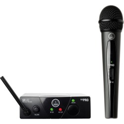 Akg | AKG WMS40 Mini Single Vocal Set Wireless Microphone System (Band: A)