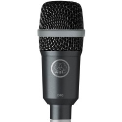 Akg | AKG D40 Cardioid Instrument Microphone