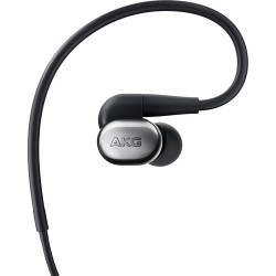 AKG N40 In-Ear Headphones (Black and Silver)