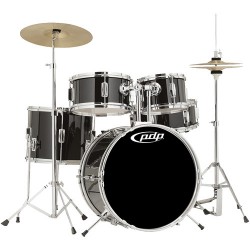 PDP | PDP Player Junior Drum Kit with Cymbals Throne - Black
