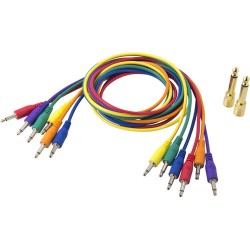 Korg | Korg SQ-Cable-6 - Patch Cables for SQ-1 Sequencer (Set of 6)