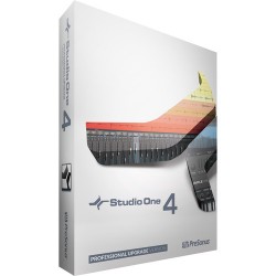 PreSonus Studio One 4 Professional - Professional/Producer Upgrade - Audio and MIDI Recording/Editing Software (Download)