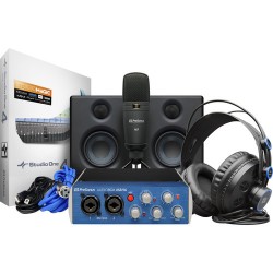 PreSonus | PreSonus AudioBox Studio Ultimate Bundle Deluxe Hardware/Software Recording Collection