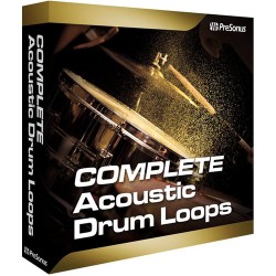 PreSonus Complete Acoustic Drum Loops (Download)