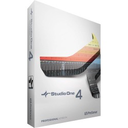 PreSonus Studio One 4 Professional - Upgrade - Audio and MIDI Recording/Editing Software (Educational, Unlimited Seats, Download)