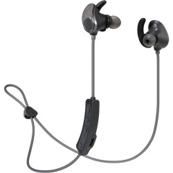 Bluetooth Headphones | Audio-Technica Consumer Wireless In-Ear Headphones IPX5 Water Resistant 4Gb Internal Storage (Black)