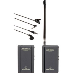 Audio-Technica Consumer | Audio-Technica Consumer PRO 88W-R35 Camera Mountable VHF Lavalier Wireless System (T24: 169.505 & 170.305 MHz)