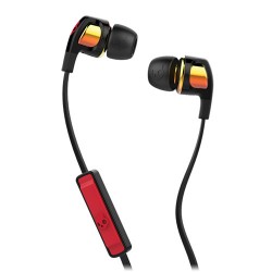 Skullcandy Smokin' Buds 2 Earbud Headphones with Mic (Orange Iridium)