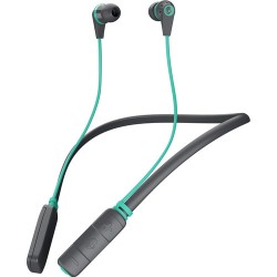 Skullcandy Ink'd Wireless Bluetooth In-Ear Headphones (Gray/Miami)