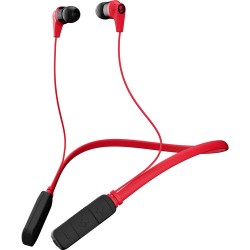 Skullcandy Ink'd Wireless Bluetooth In-Ear Headphones (Red/Black)