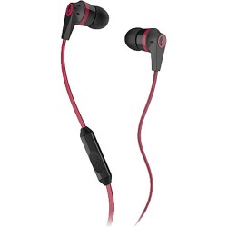 Skullcandy INK'D 2 Earbud Headphones (Black and Red)