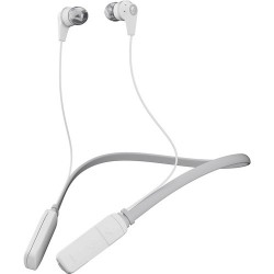 Skullcandy Ink'd Wireless Bluetooth In-Ear Headphones (White/Gray)