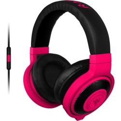 Headsets | Razer Kraken Mobile Headphones (Neon Red)