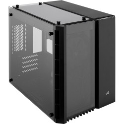 Corsair Crystal Series 280X Tempered Glass Micro-ATX PC Case (Black)