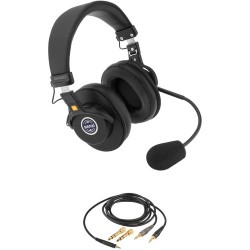 Senal SMH-1020CH Dual-Sided Communication Headset with Two 1/8 Mini-Jacks Cable for Computer and Headphones