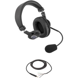 Senal SMH-1010CH Single-Sided Communication Headset with Pigtail Cable (No Connector)