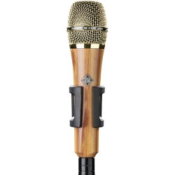 Telefunken M81 Custom Handheld Supercardioid Dynamic Microphone (Oak Wood Body, Gold Grille)