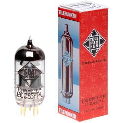 Telefunken | Telefunken ECC83-TK/12AX7 Black Diamond Series Vacuum Tubes (Matched Pair)