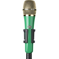 Telefunken M81 Custom Handheld Supercardioid Dynamic Microphone (Green Body, Gold Grille)