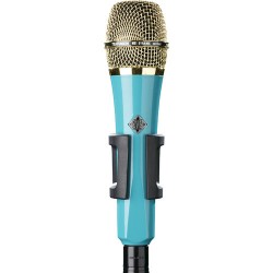 Telefunken M81 Custom Handheld Supercardioid Dynamic Microphone (Turquoise Body, Gold Grille)