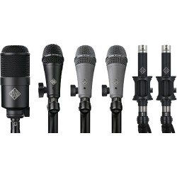 Telefunken | Telefunken DC6 Condenser & Dynamic Microphone System for Drum Kits (6 Mics)