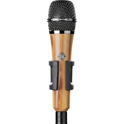 Telefunken M81 Custom Handheld Supercardioid Dynamic Microphone (Oak Wood Body, Chrome Grille)