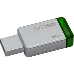 KINGSTON | Kingston 16GB Datatraveler DT50 USB 3.0 Flash Drive (Green)