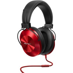 Pioneer SE-MS5T-R High-Resolution Stereo Headphones (Red)